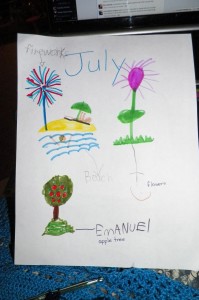 I love that also to be included in what  you see in July is EMANUEL!