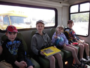 We picked a busy day and had to park away and take the shuttle which the kids LOVED
