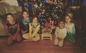 New Pj's with cookies for Santa