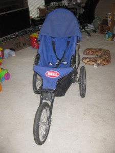 New Jogging Stroller For Trinity and Me!