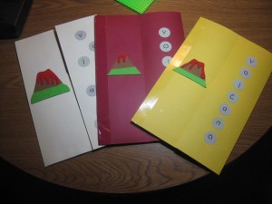 Volcano Lapbooks!