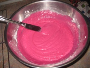 Cherry Flavoured Icing