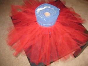 Tutu So Far (picture does not do justice to the lovely red!)
