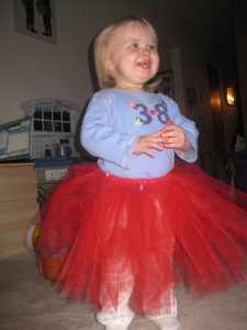 Trying the Tutu for Size! 