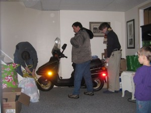 Removing the Scooter! 