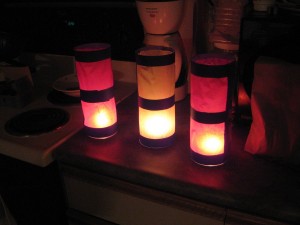 Lanterns and Tea Lights